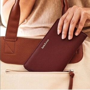 Brand New Lark & Ives Vegan Leather Wallet